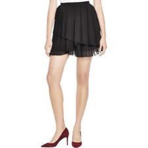 JOIE Avenia Caviar Chiffon Pleated Mini Skirt - Picture 4 of 8